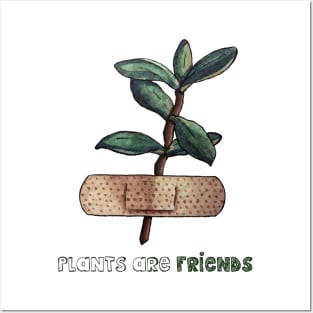 plants are friends! Posters and Art